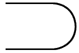 Full Bullnose countertop edge profile