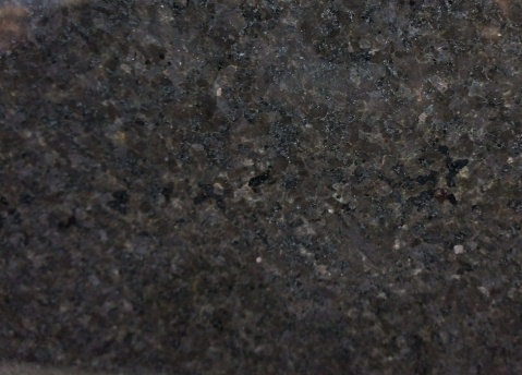 Black Pearl countertop material sample