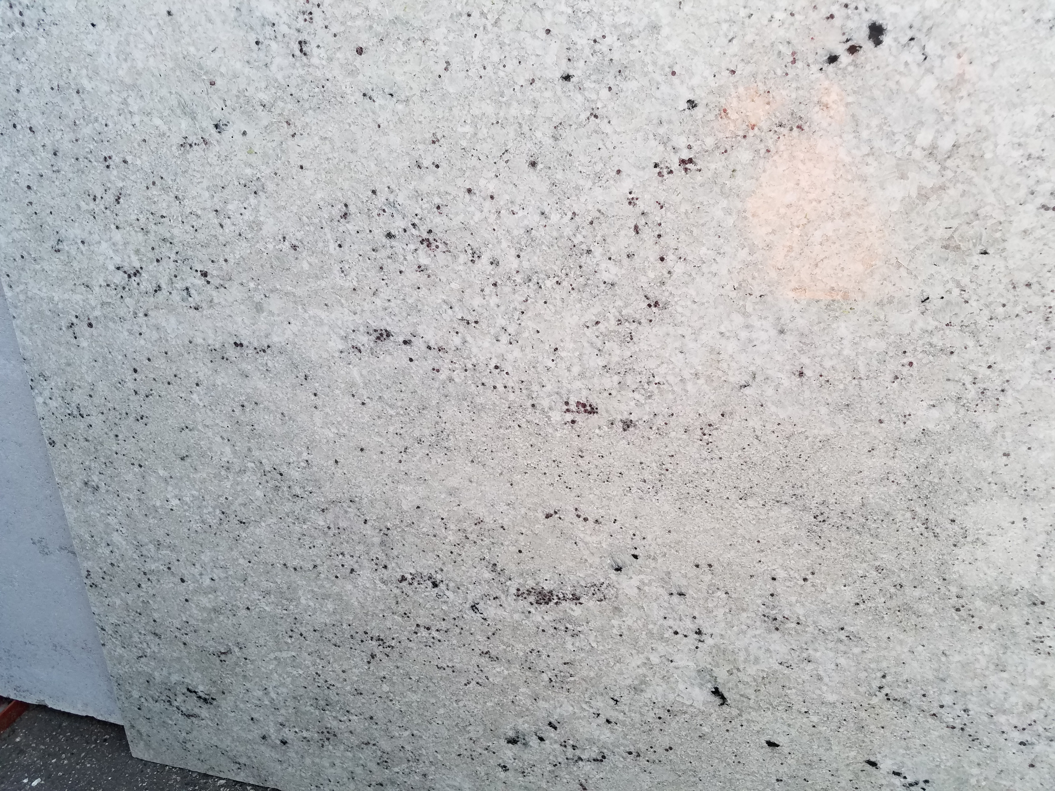 Colonial White countertop material sample