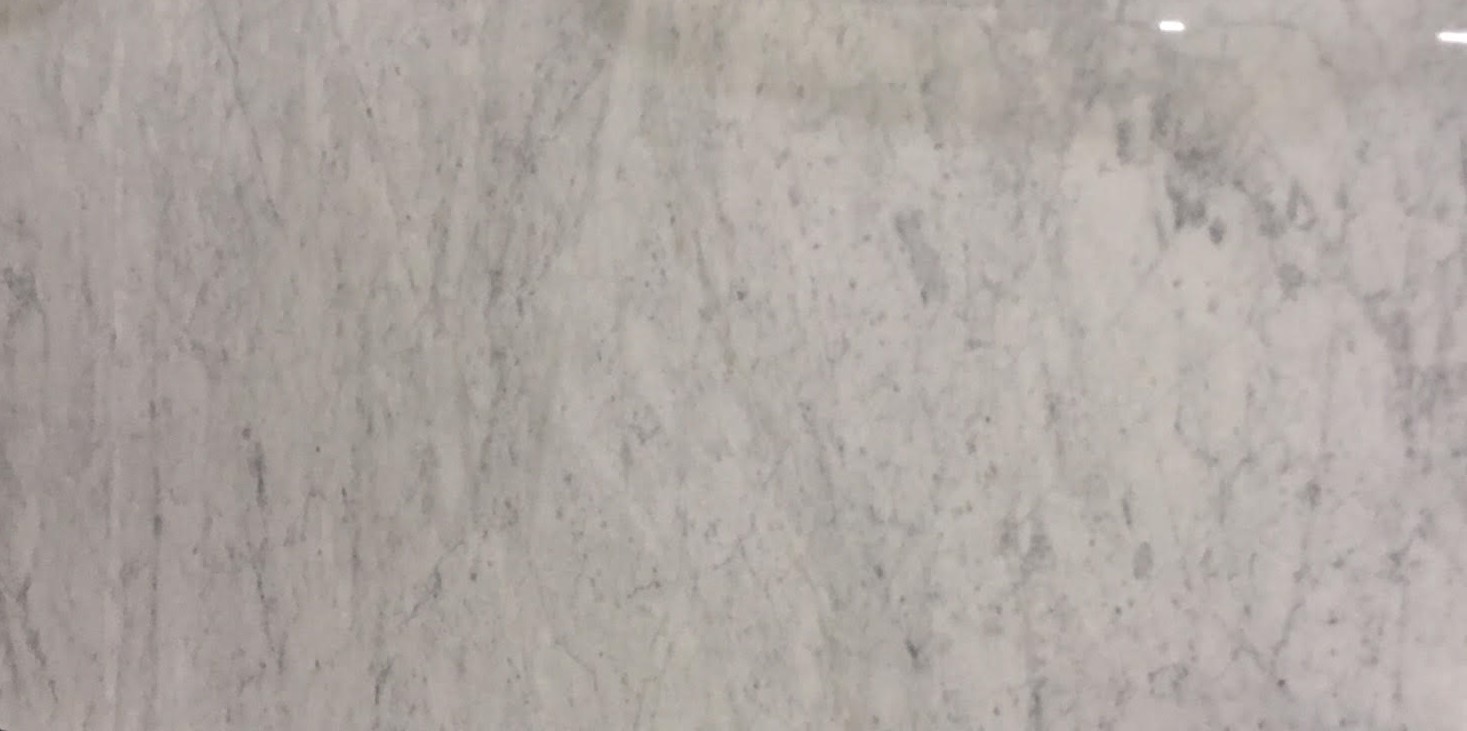 Carrara White countertop material sample