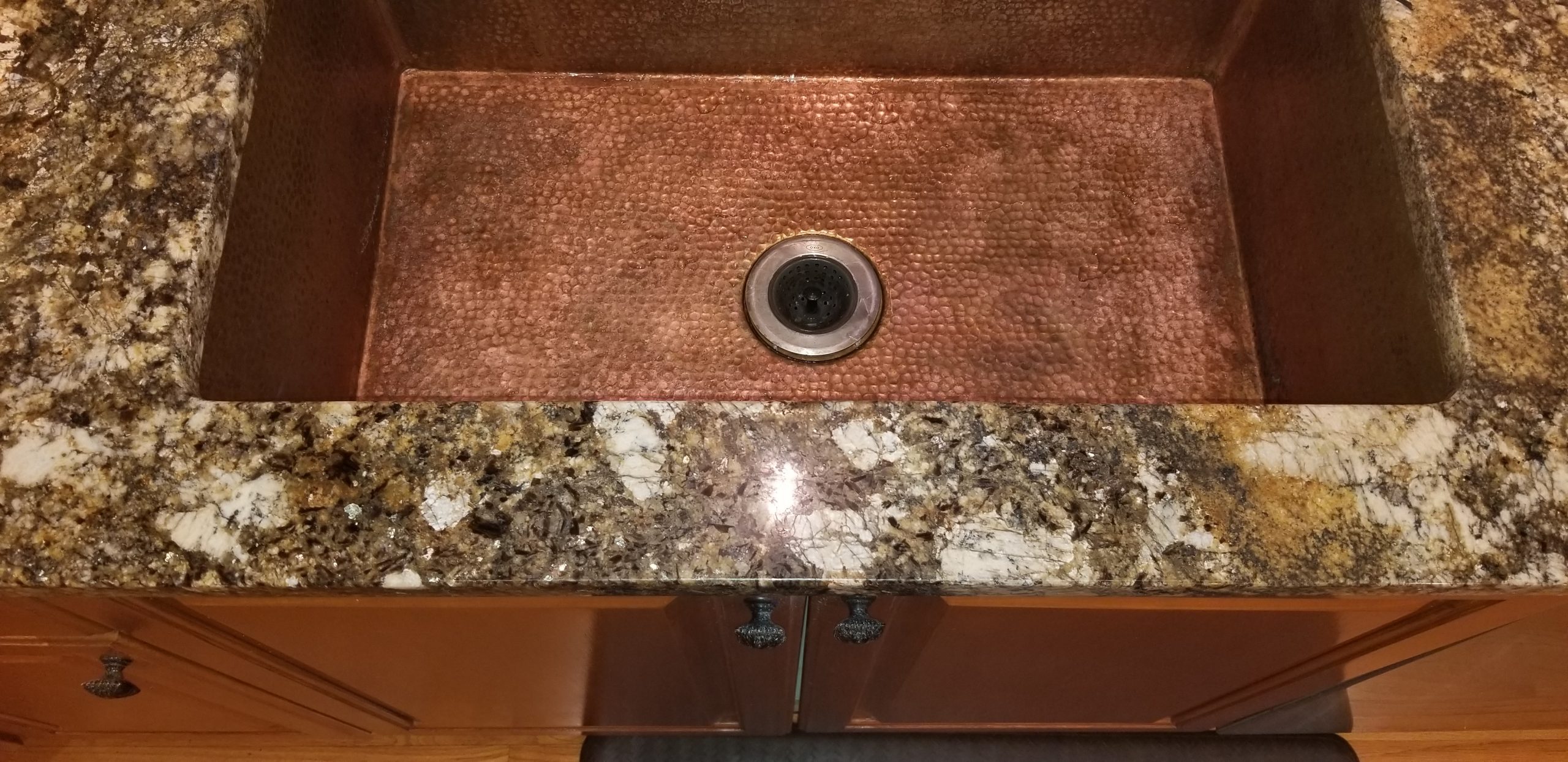 Stone after repair